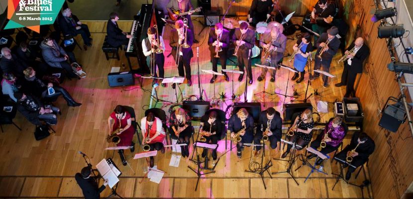Playing in a community big band