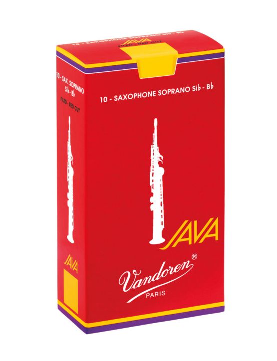 Vandoren Java Red Soprano Box