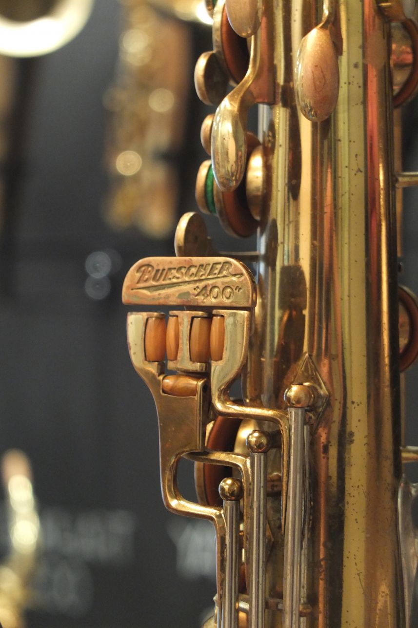 (Used) Buescher 400 'Top Hat & Cane' Tenor Sax