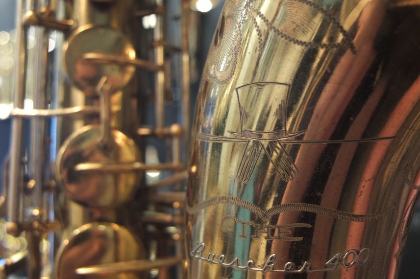 (Used) Buescher 400 'Top Hat & Cane' Tenor Sax