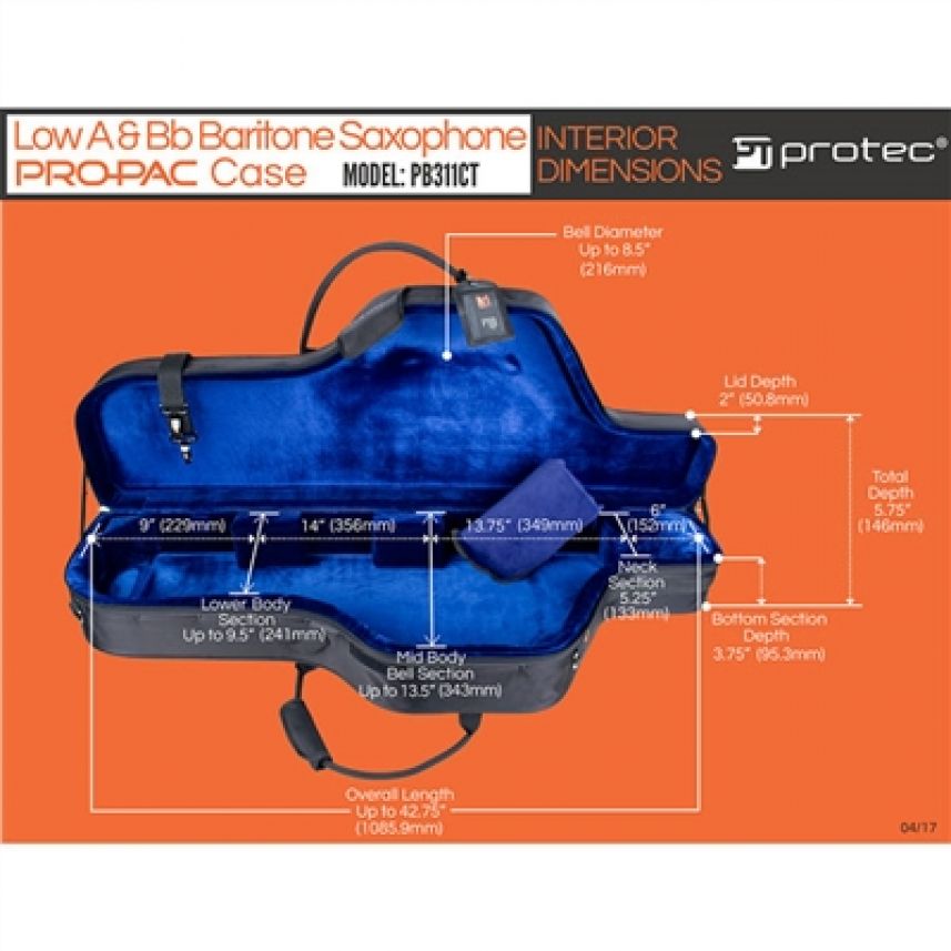Protec PRO PAC Baritone Case