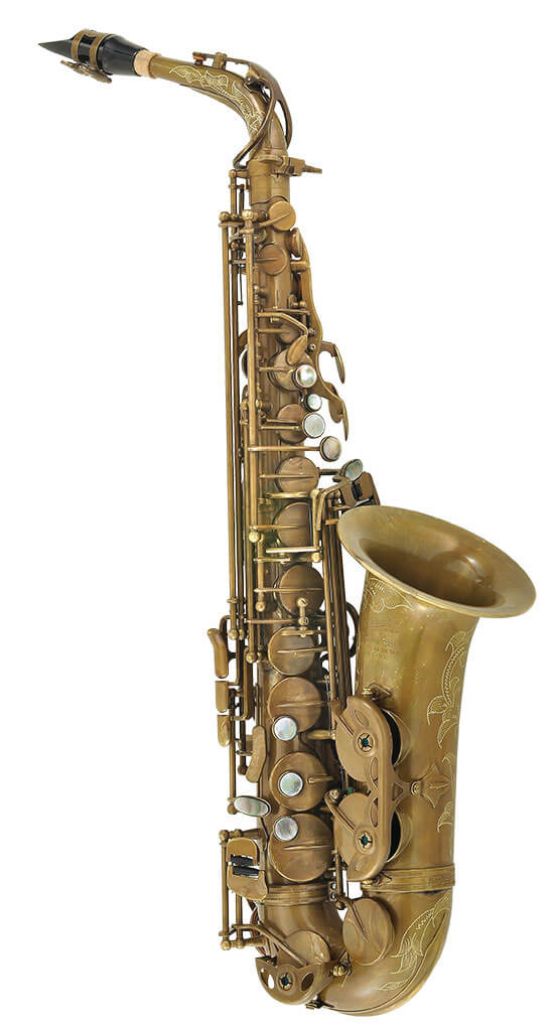 P.Mauriat 67RUL Alto Saxophone - Raw brass finish image