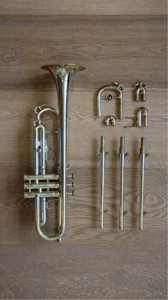(Used)  Courtois Bb/C Trumpet image