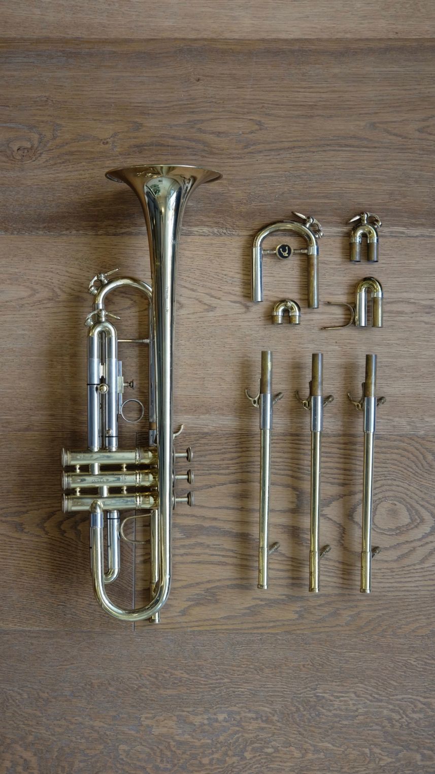 (Used)  Courtois Bb/C Trumpet