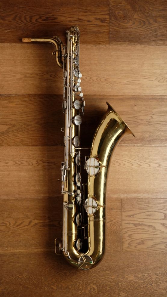 (used) Conn 12M 'Crossbar' Baritone Sax crica.1959 image