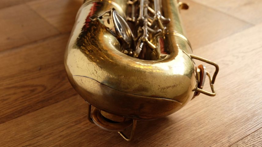 (used) Conn 12M 'Crossbar' Baritone Sax crica.1959