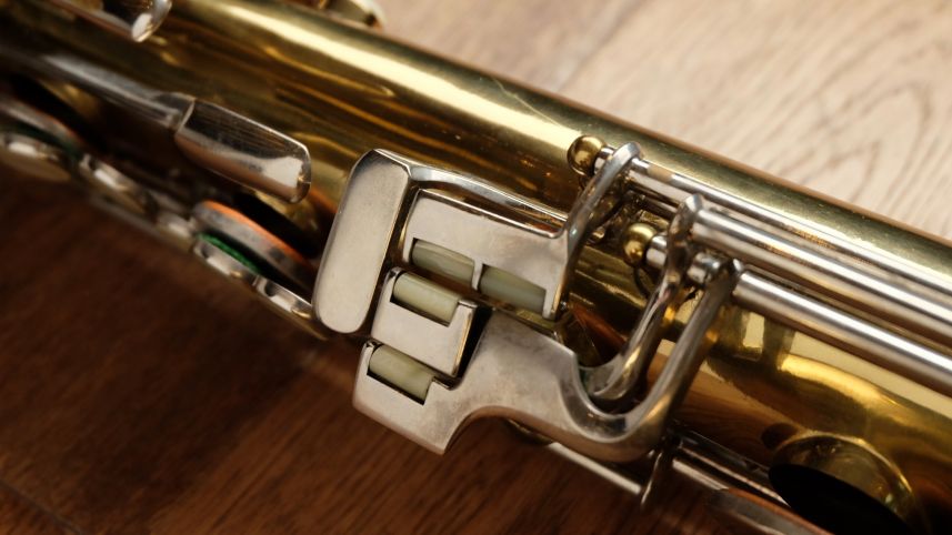 (used) Conn 12M 'Crossbar' Baritone Sax crica.1959