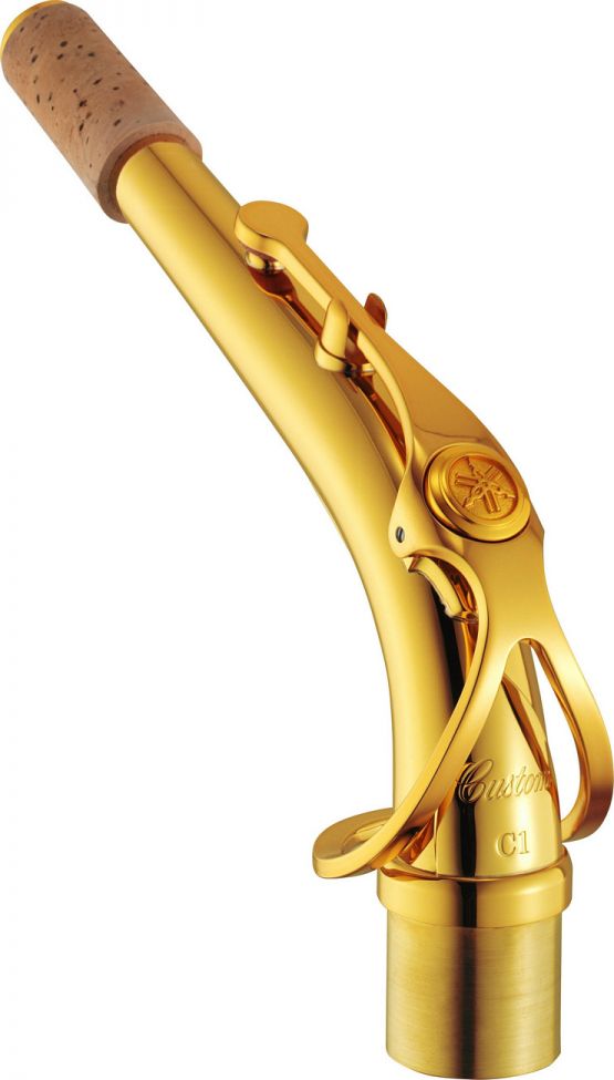 Yamaha C1 Alto sax neck - Gold Lacquer image