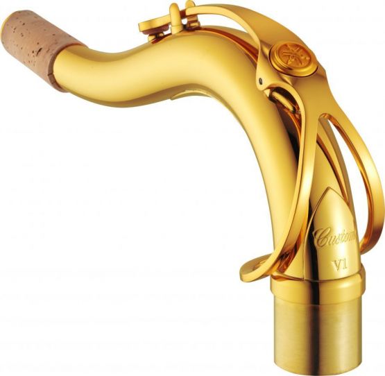 Yamaha V1 Tenor sax neck - Gold Lacquer image