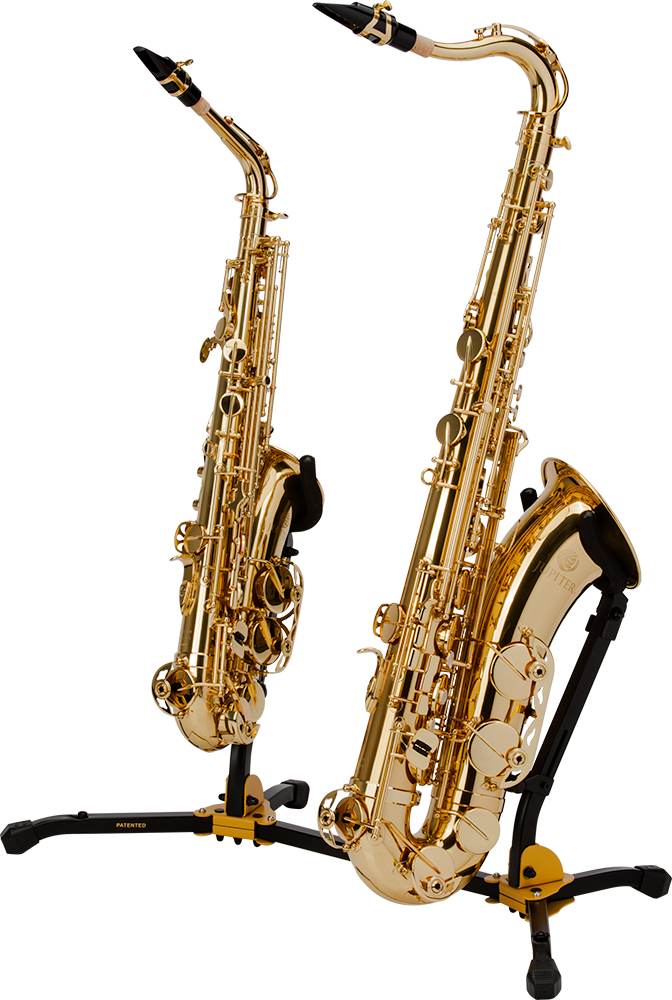 Hercules Double Alto / Tenor Sax Stand DS537B image