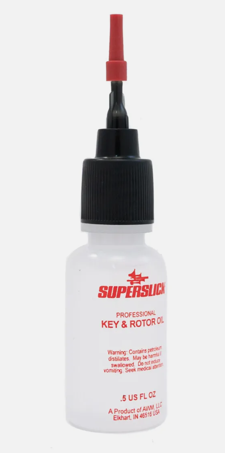 Superslick Key & Rotor Oil, with Needle Tip Oiler (15 ml) image