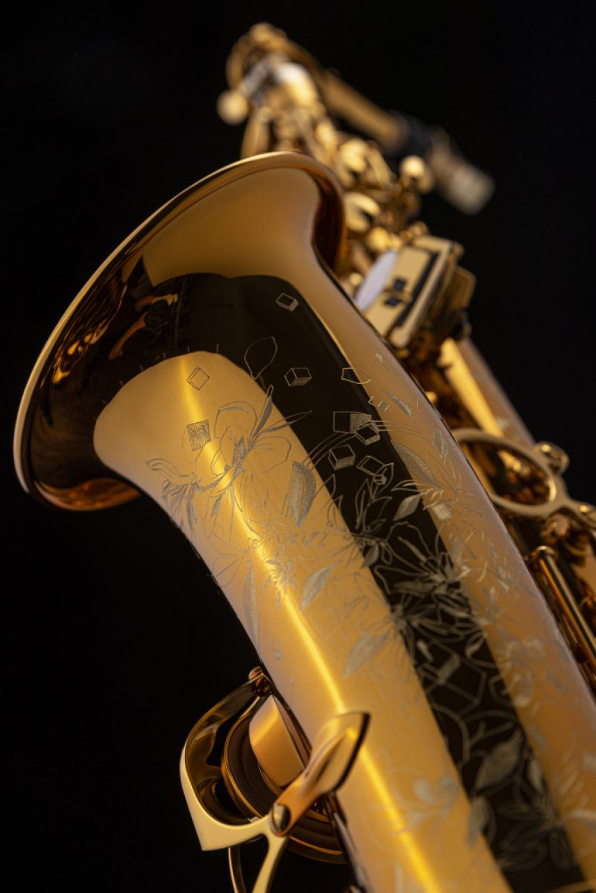Alto Gold Saxophone