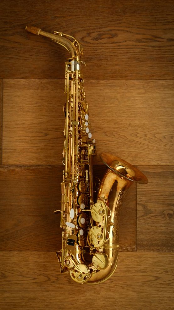 (Used) Amati 83 solid bronze unlacquered Alto Sax main image