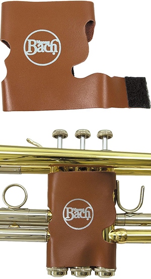 Bach leather valve guard (Brown)