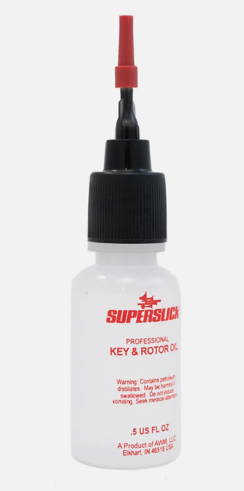  Superslick Key & Rotor Oil, with Needle Tip Oiler (15 ml)