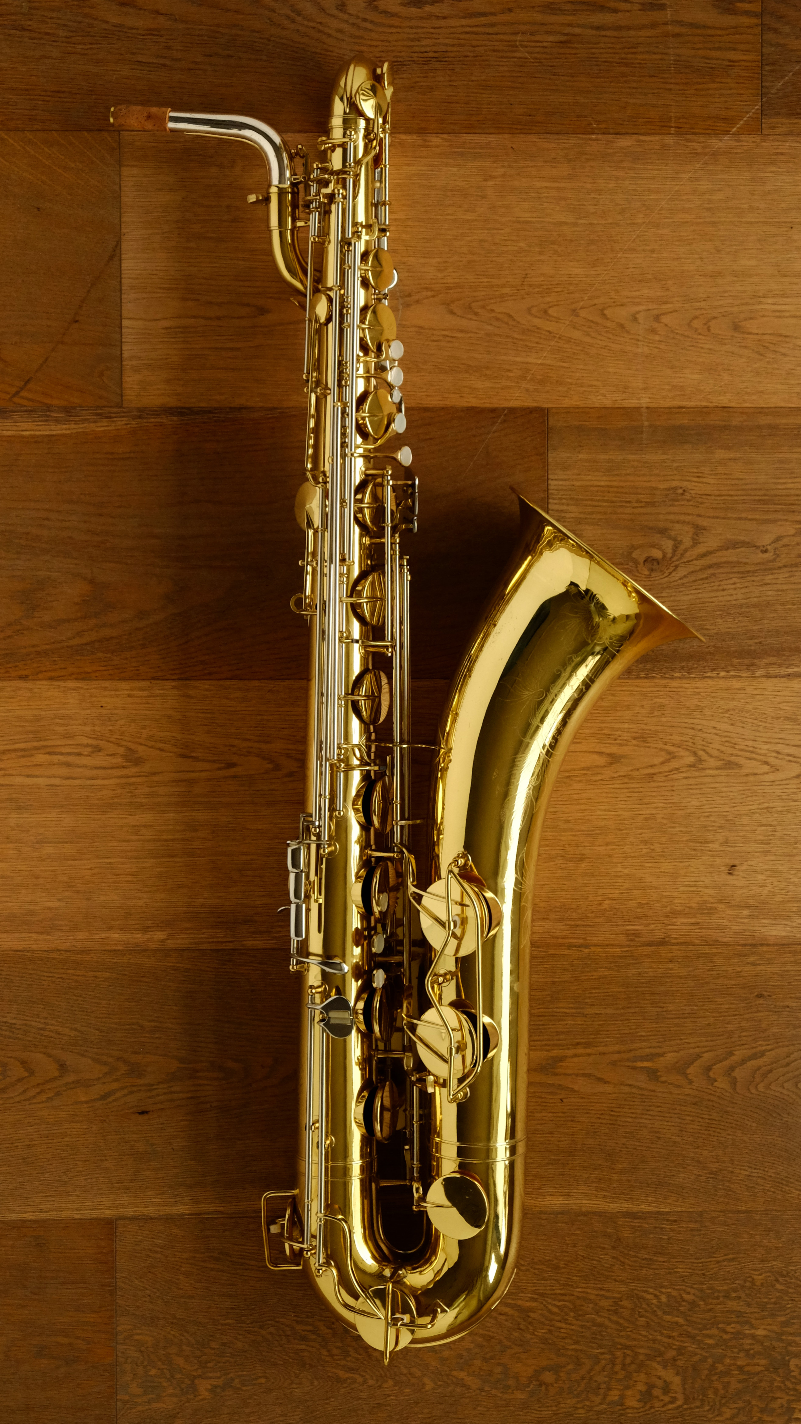 (Used) King Super 20 Baritone Sax with Silver Neck circa. late 60s