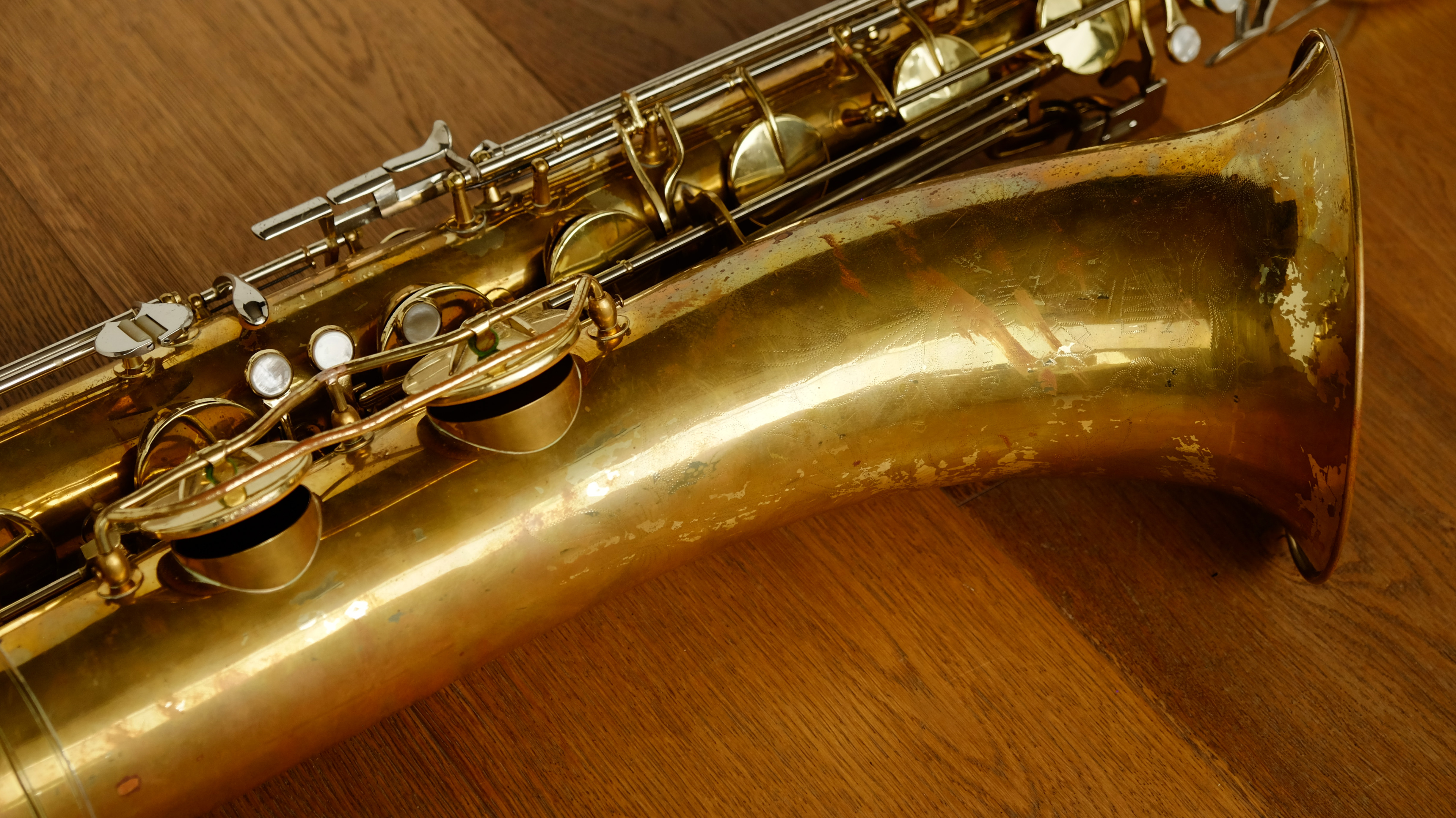 (Used) King Super 20 Baritone Sax circa.  Early 60s thumnail image
