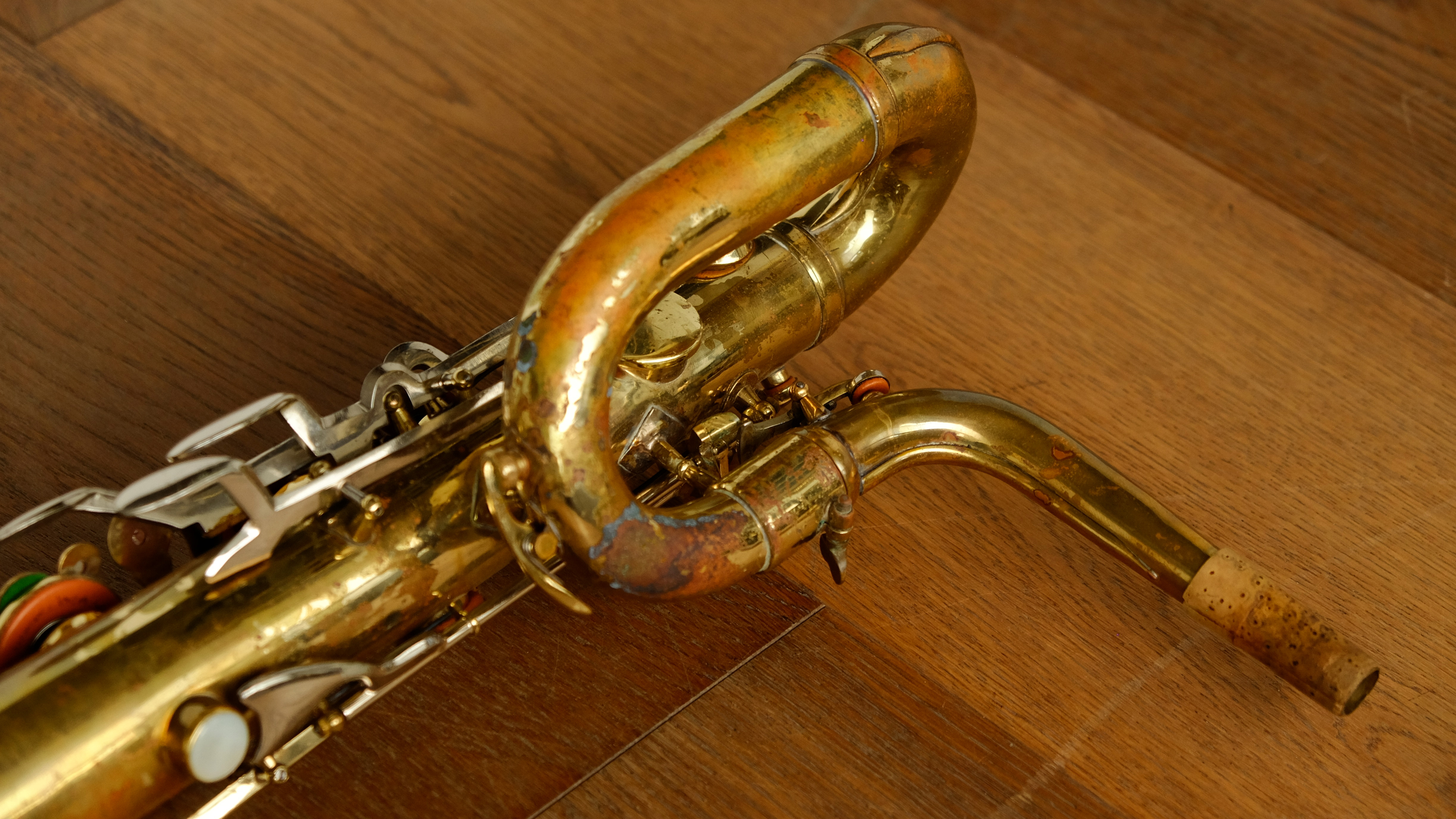 (Used) King Super 20 Baritone Sax circa.  Early 60s thumnail image