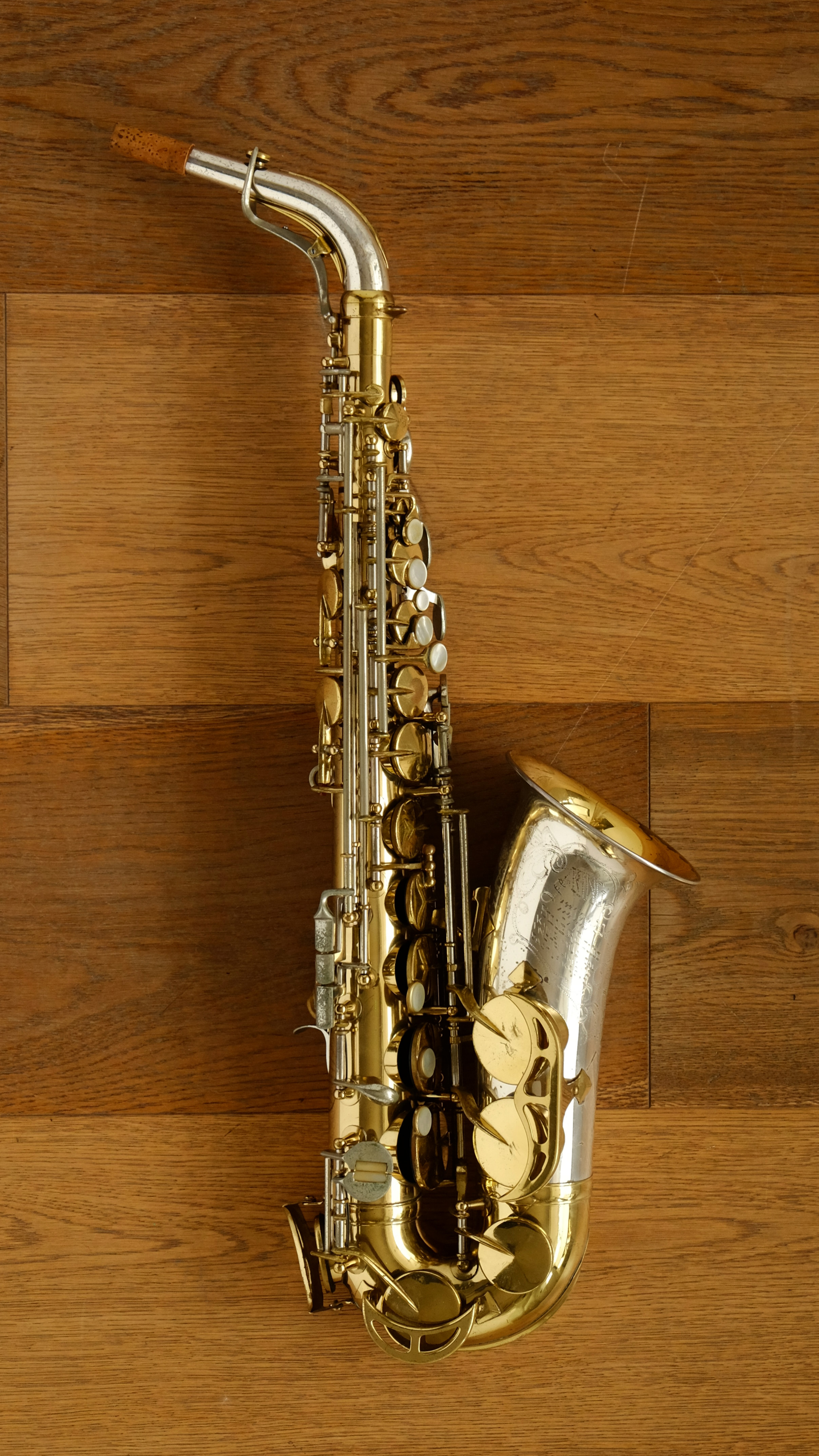 (Used) King Silversonic Alto Saxophone circa early 70s