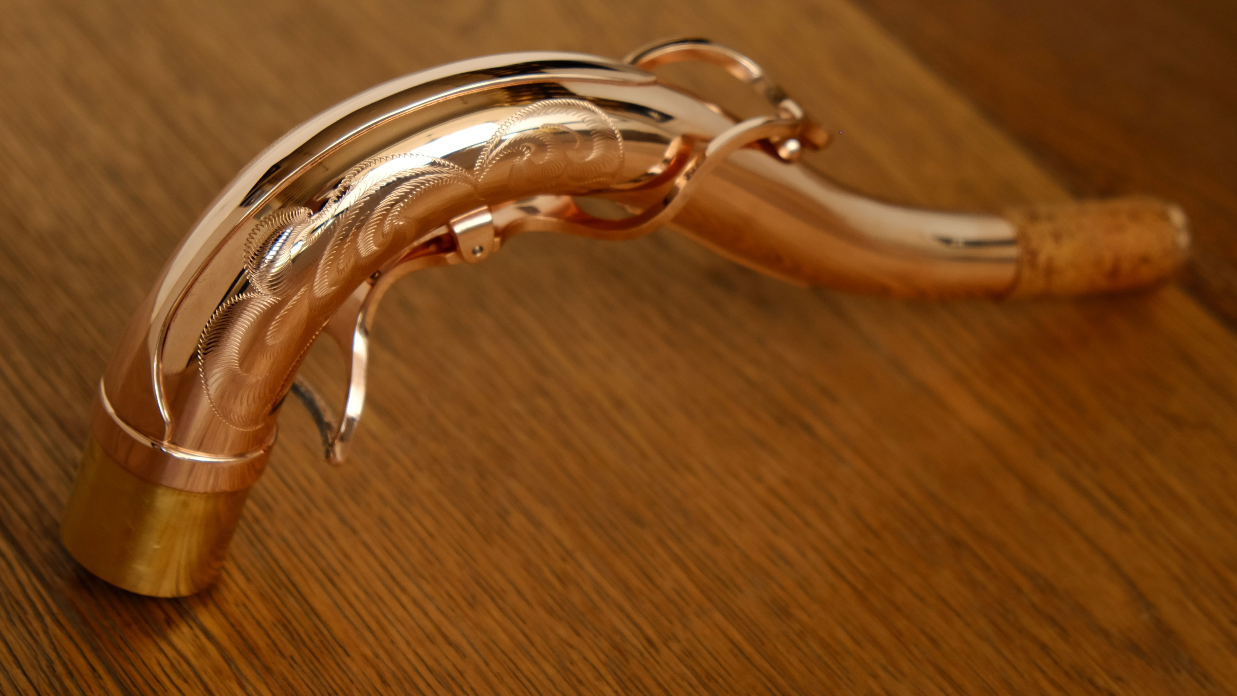 (Used) Yanagisawa Rose Gold Tenor Neck