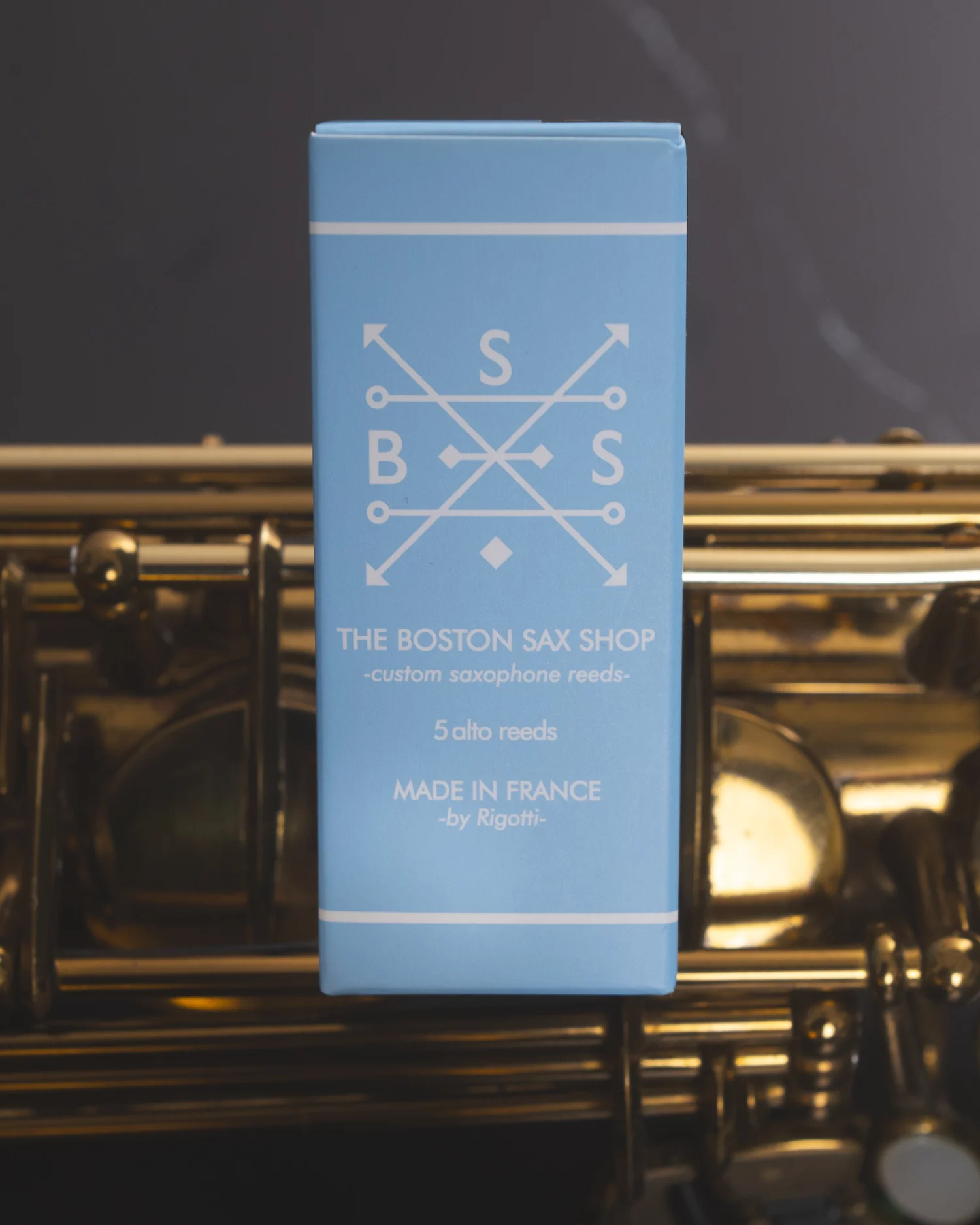 Boston Sax Shop 'Blue Label' Alto Sax Reeds (Box of 5)