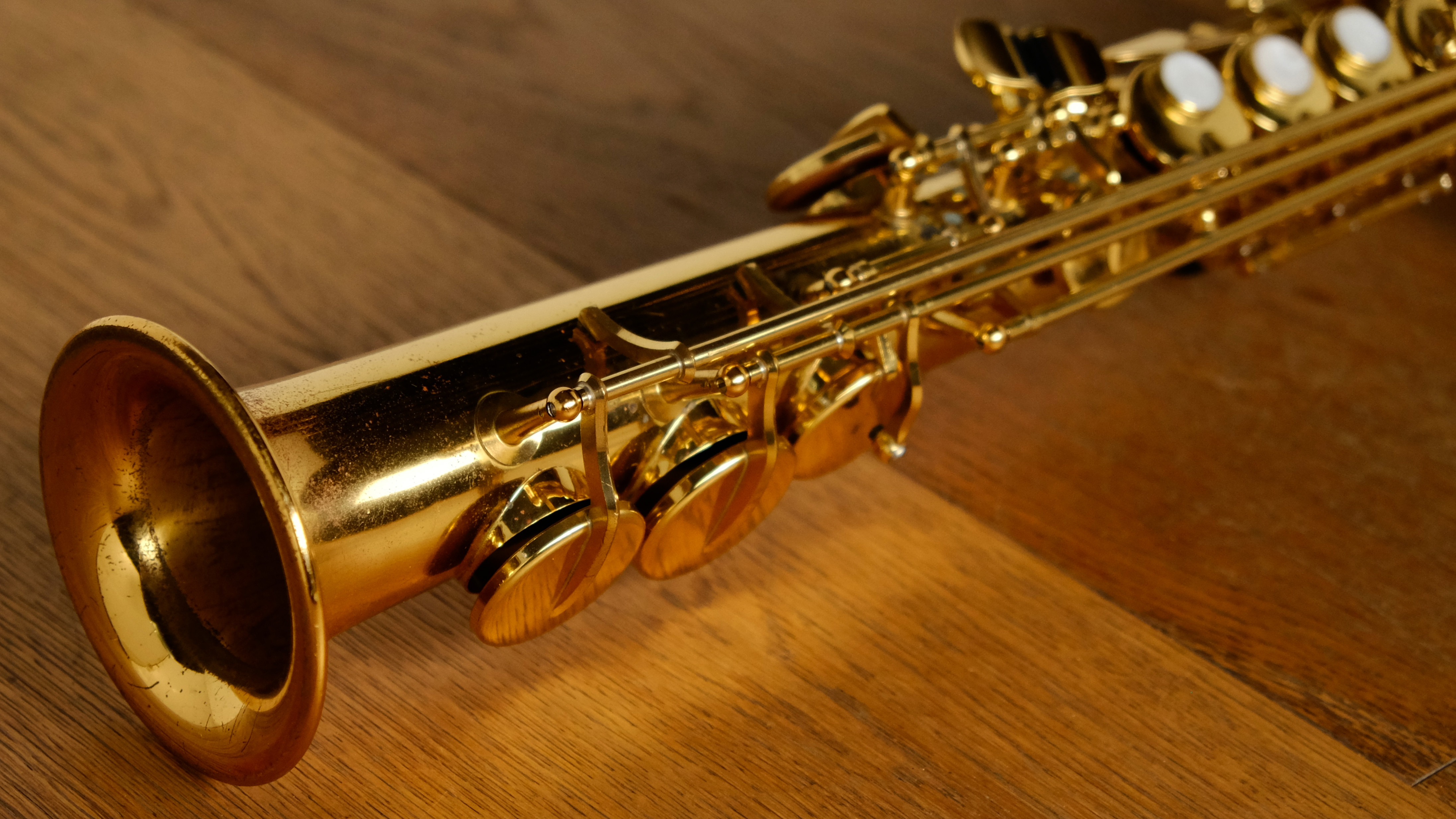 (Used) Yamaha YSS 475 Straight Soprano Saxophone 001*** thumnail image