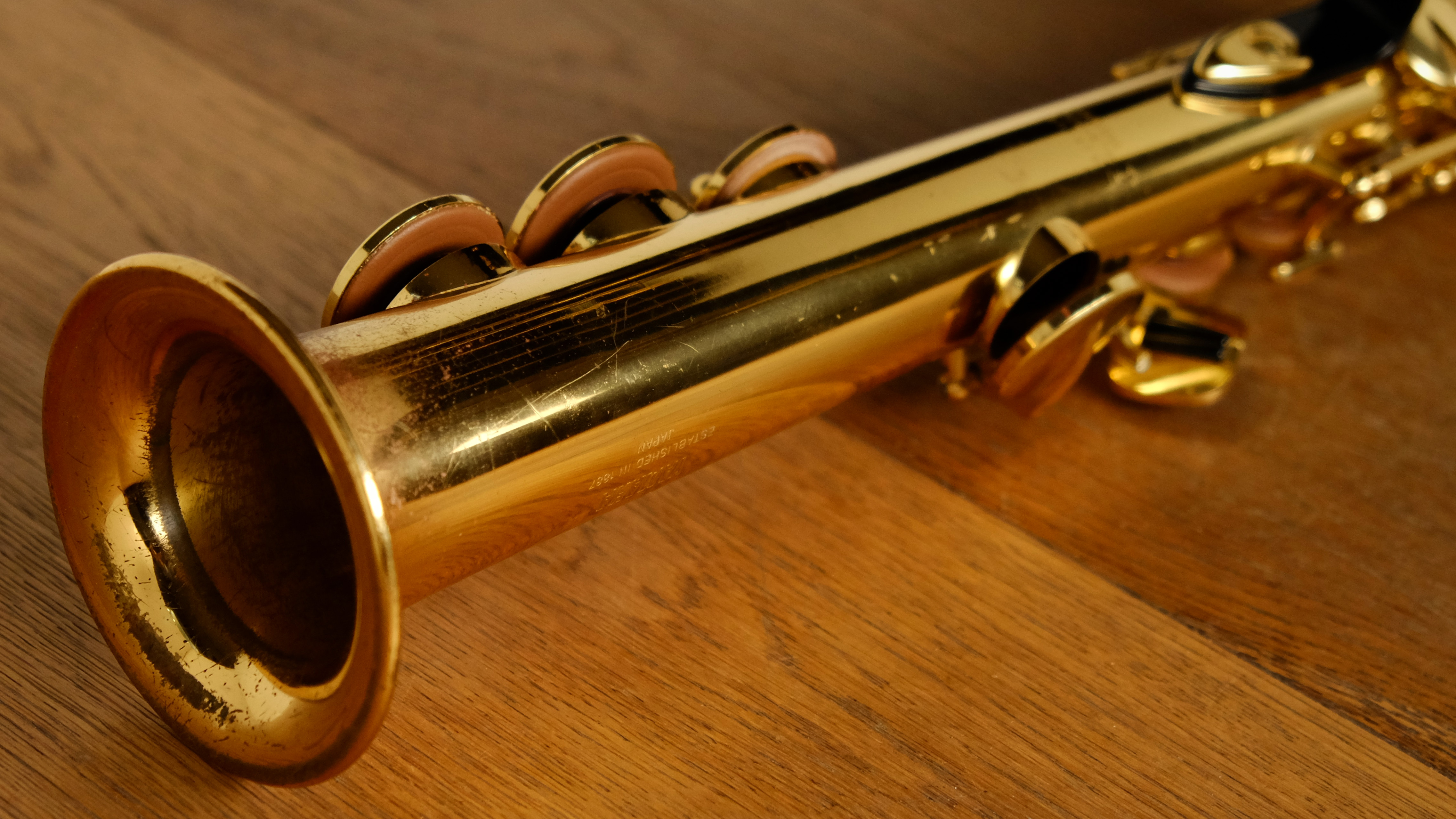 (Used) Yamaha YSS 475 Straight Soprano Saxophone 001*** thumnail image