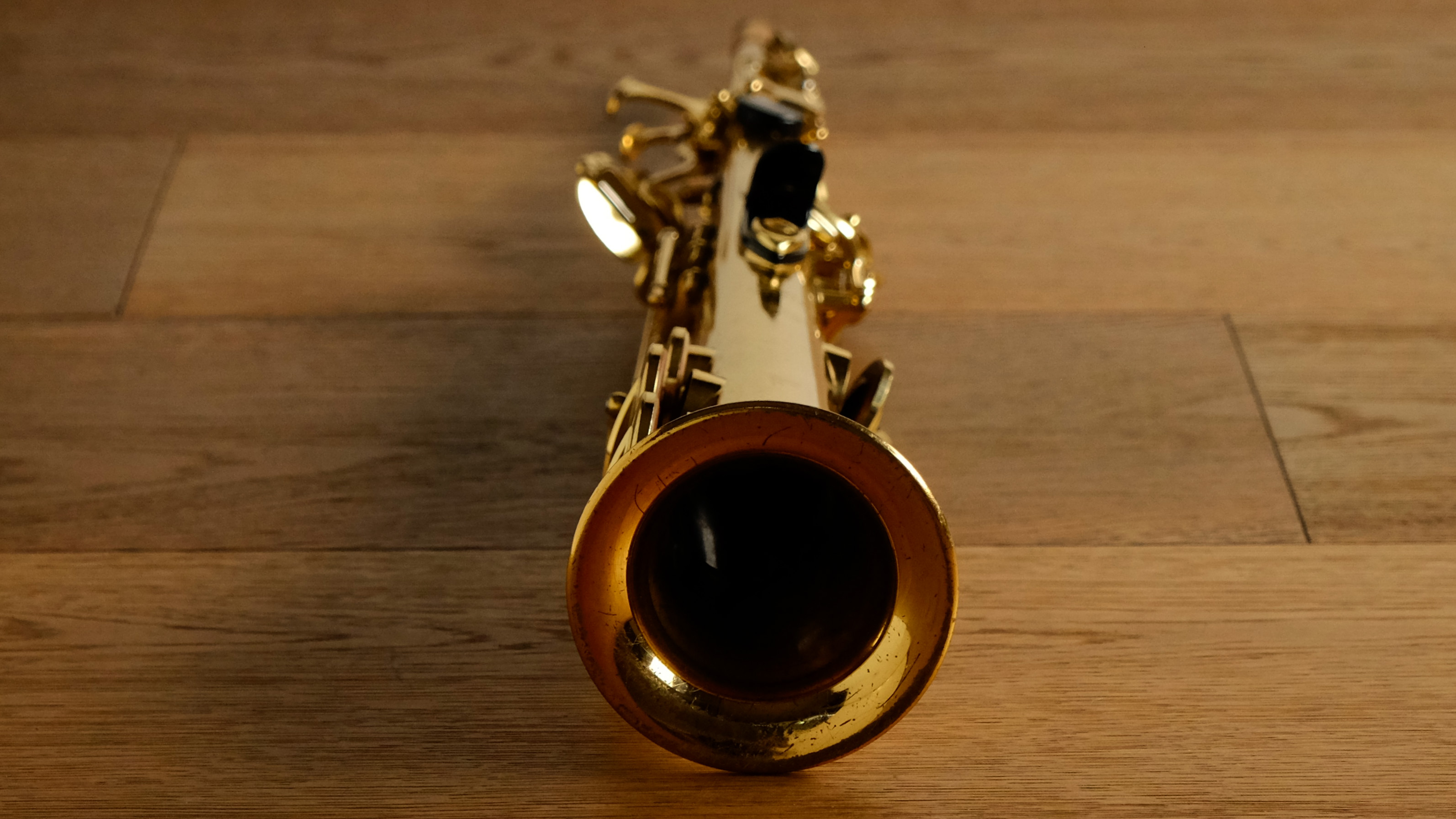 (Used) Yamaha YSS 475 Straight Soprano Saxophone 001*** thumnail image