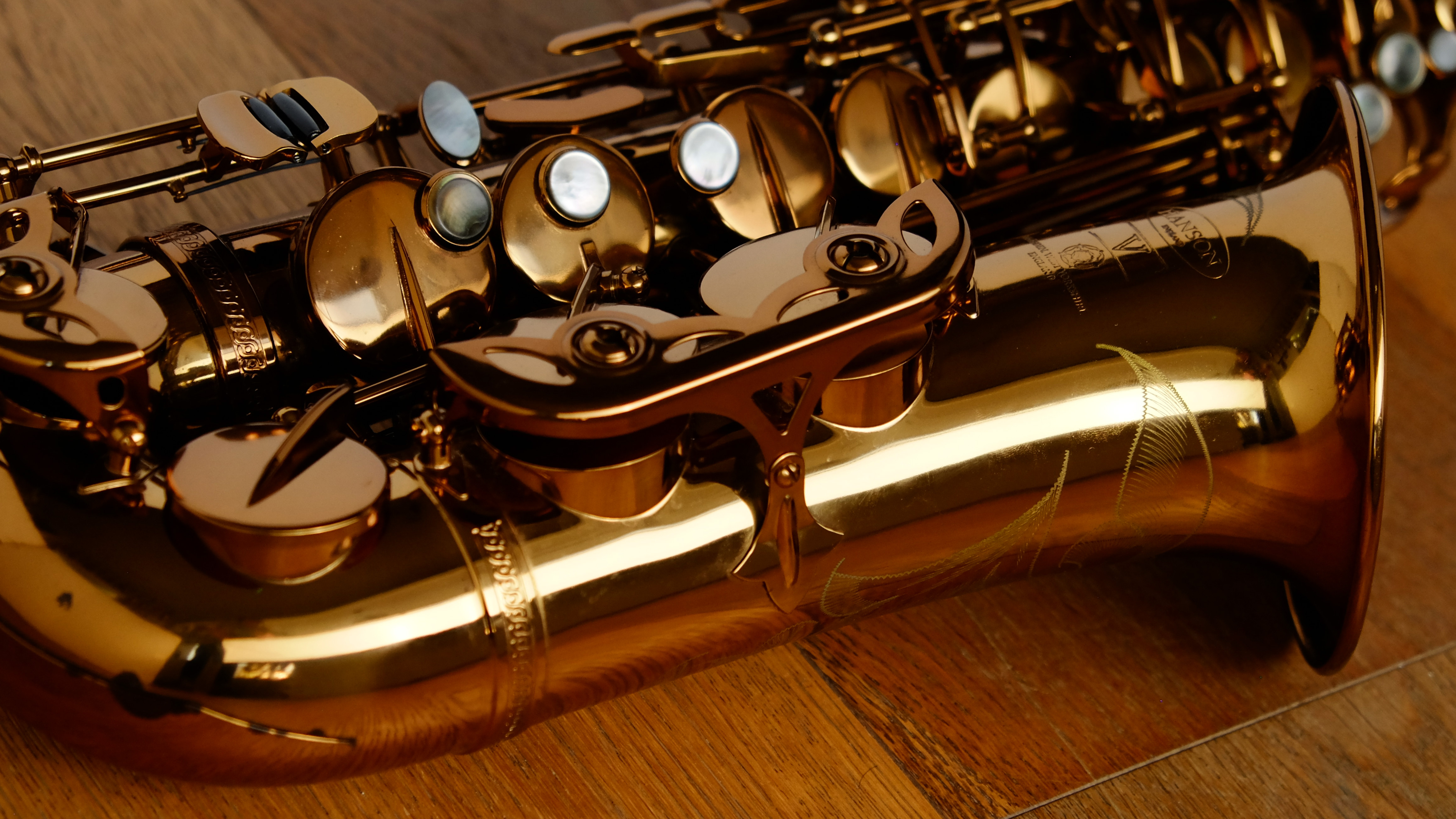 (USED) Hanson V Alto Saxophone H65*** thumnail image