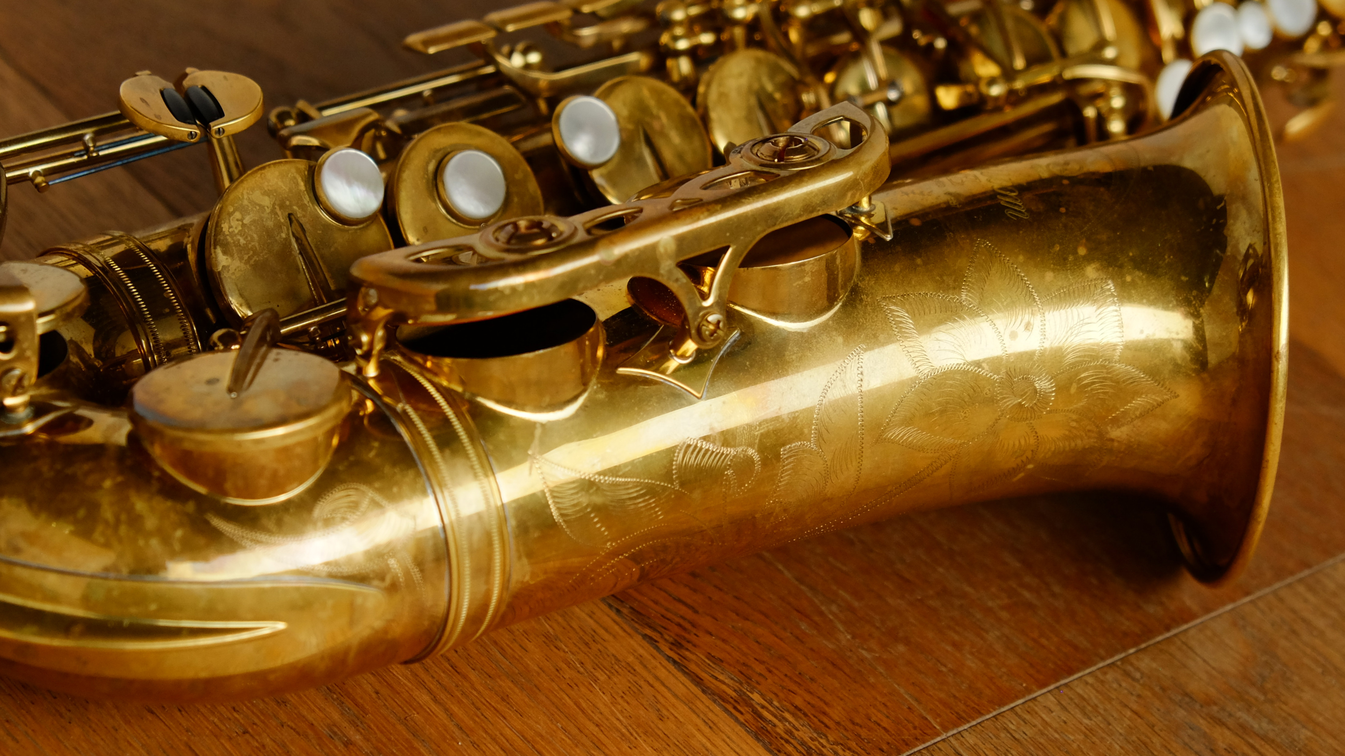 USED Yamaha YAS82Z Unlacquered Alto Saxophone E40*** thumnail image