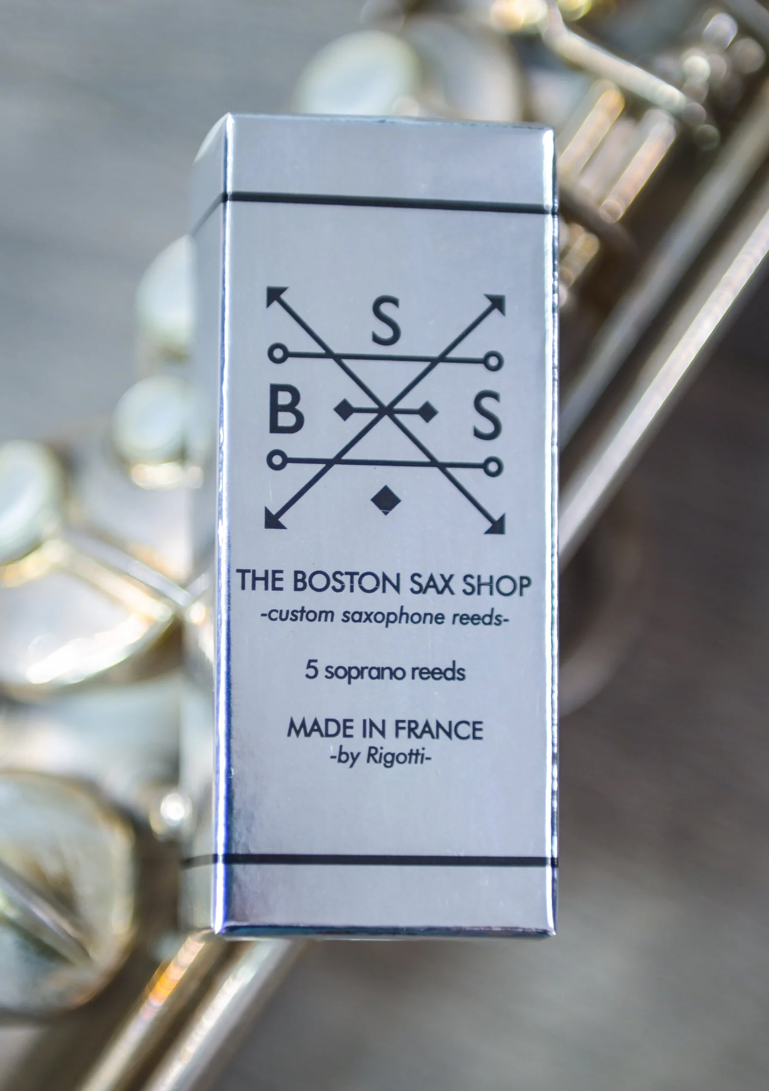 Boston Sax Shop 'Silver Label' Soprano Sax Reeds (Box of 5)