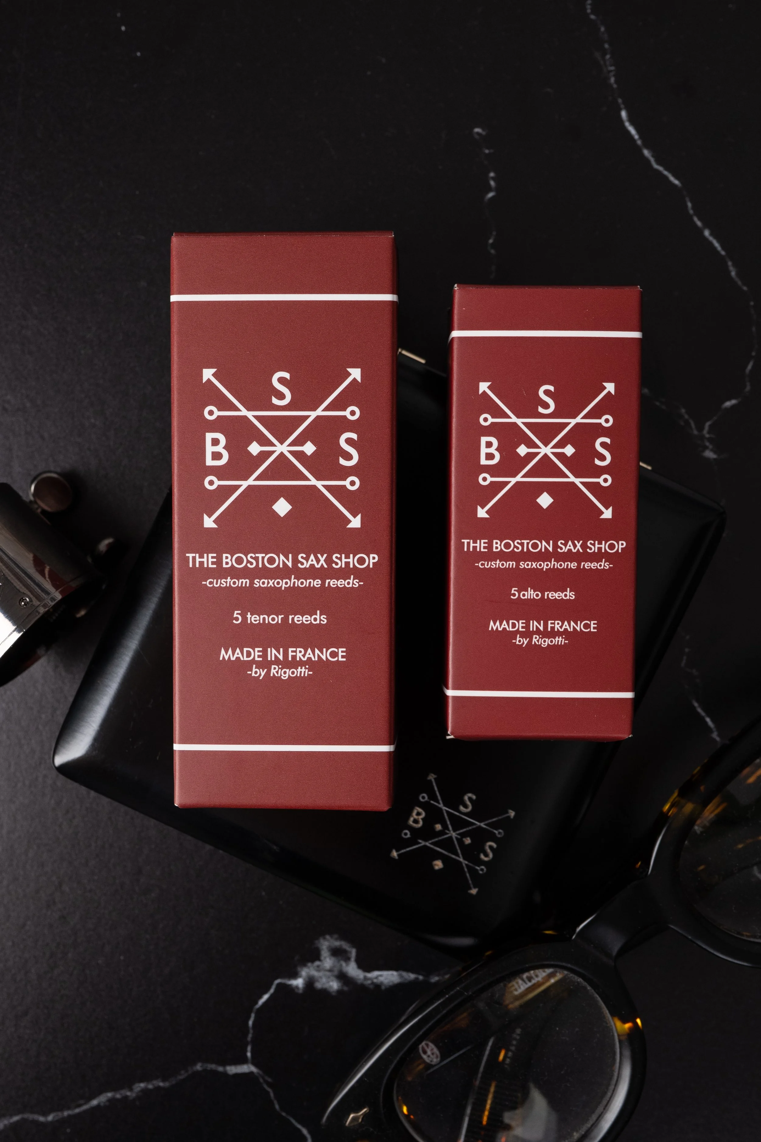 Boston Sax Shop 'Red Label' Tenor Sax Reeds (Box of 5)